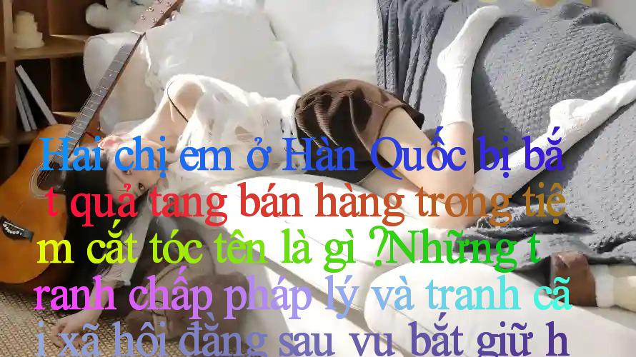 Hai chị em ở Hàn Quốc bị bắt quả tang bán hàng trong tiệm cắt tóc tên là gì？ Những tranh chấp pháp lý và tranh cãi xã hội đằng sau vụ bắt giữ hai chị em trong tiệm cắt tóc ở Hàn Quốc
